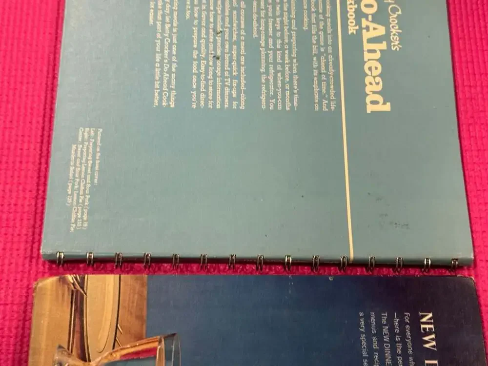 Betty Crocker two book